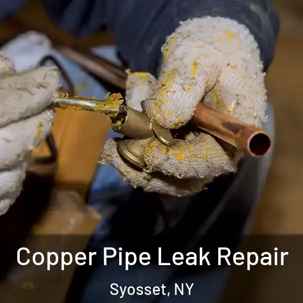  Copper Pipe Leak Repair Syosset, NY