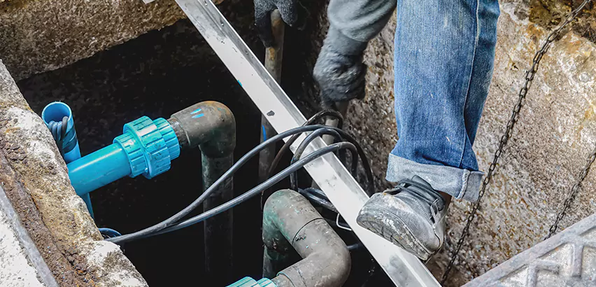 Zoeller Sewage Ejector Pump System in Syosset
