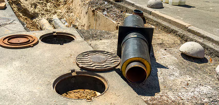 Lateral Sewer Line Replacement in Syosset
