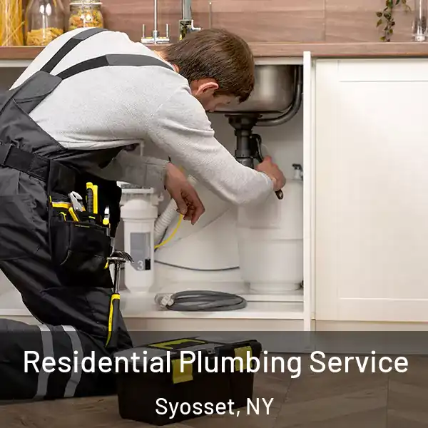  Residential Plumbing Service Syosset, NY