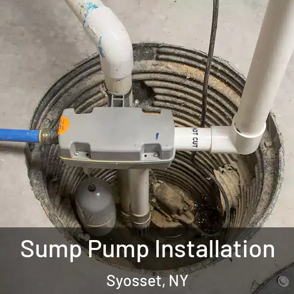  Sump Pump Installation Syosset, NY