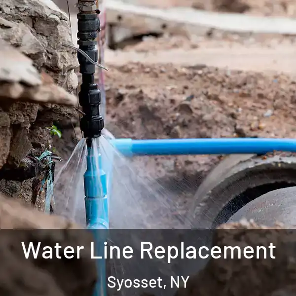  Water Line Replacement Syosset, NY
